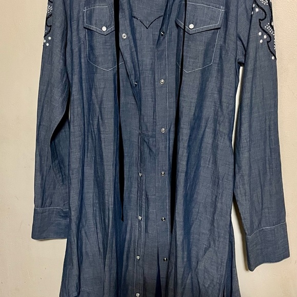 Ulla Johnson Dress  Jane Chambray - Picture 13 of 15